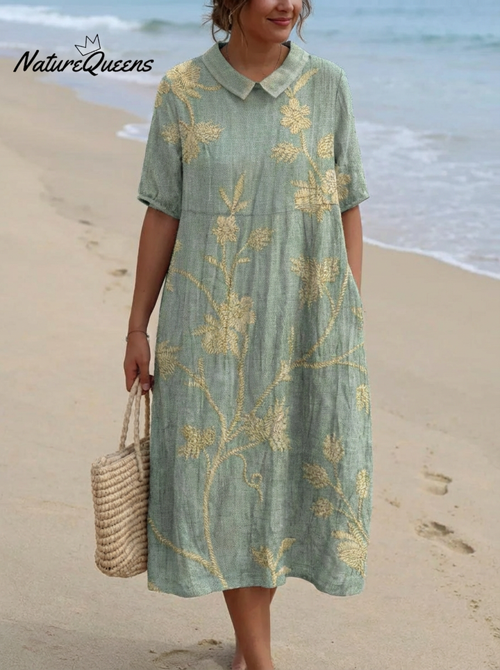 Merel - Vintage Flower Dress